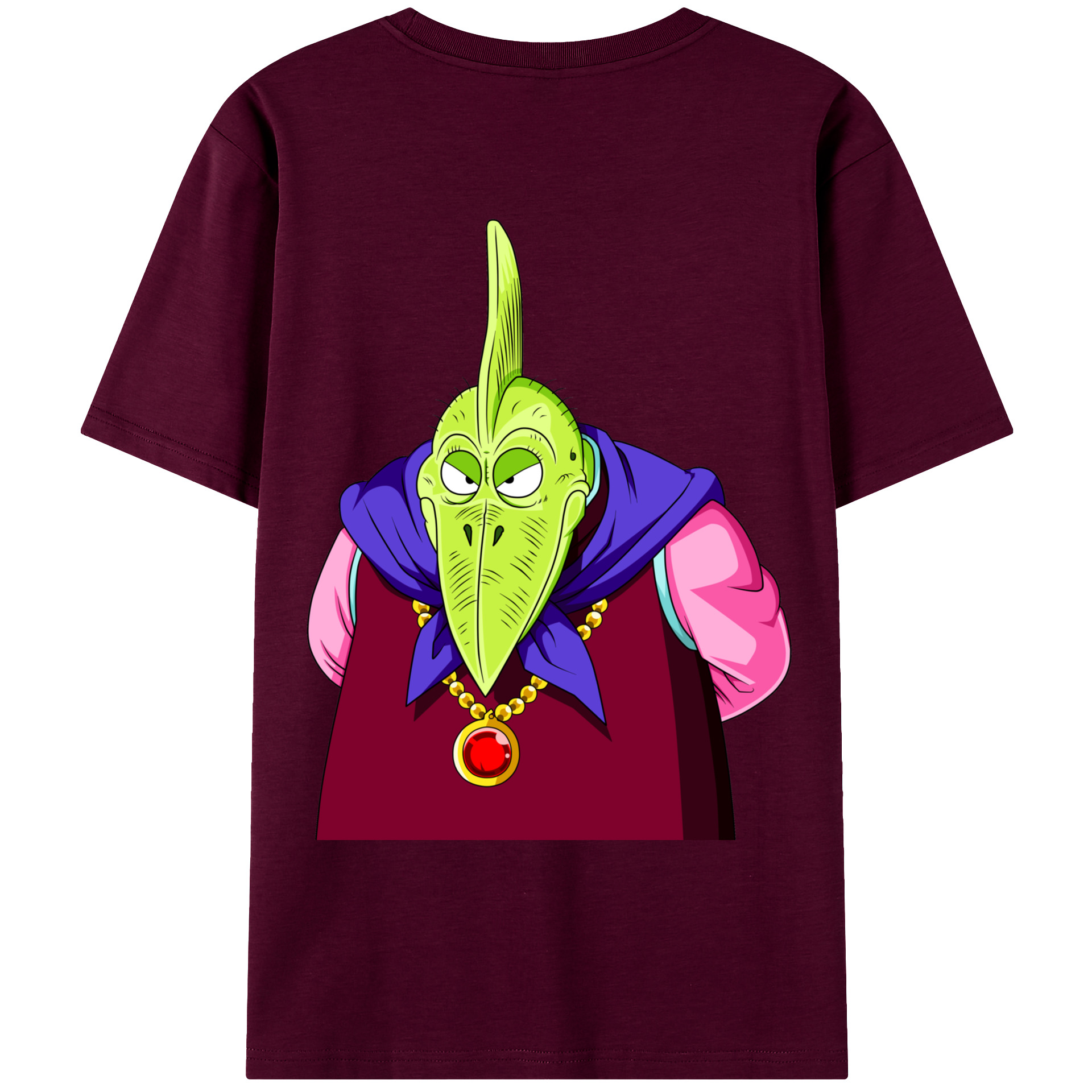 （画像用） ドラゴンボール DRAGON BALL レディース半袖Tシャツ(バックプリント)